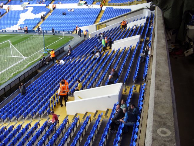 The South Stand Lower Tier